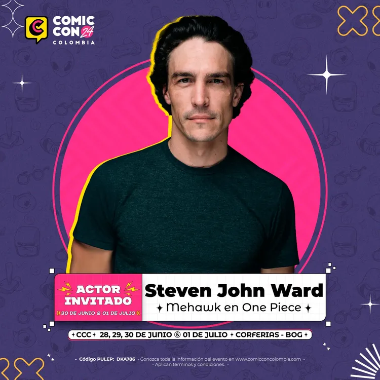Steven John Ward en comic com colombia-posdata-d-press