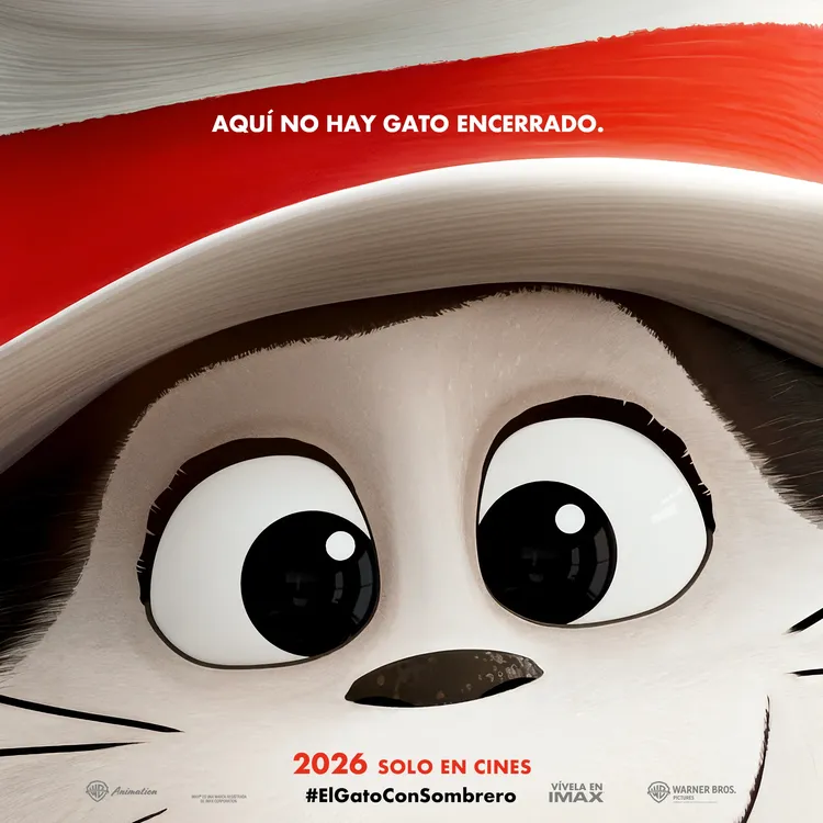 Mirá el nuevo tráiler de: El gato con sombrero.posdata press
