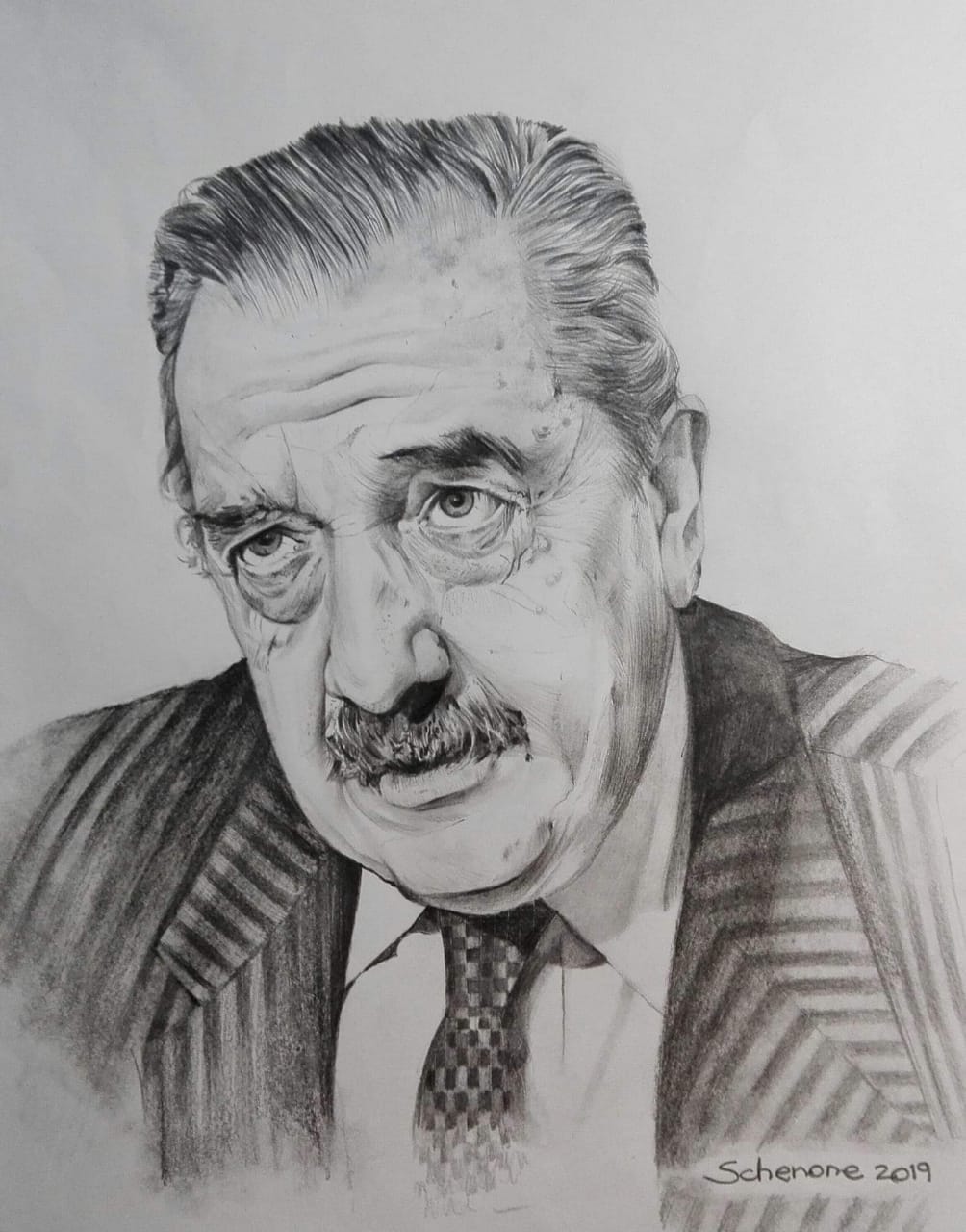 Dibujos en lápiz. Por Ignacio SChenone