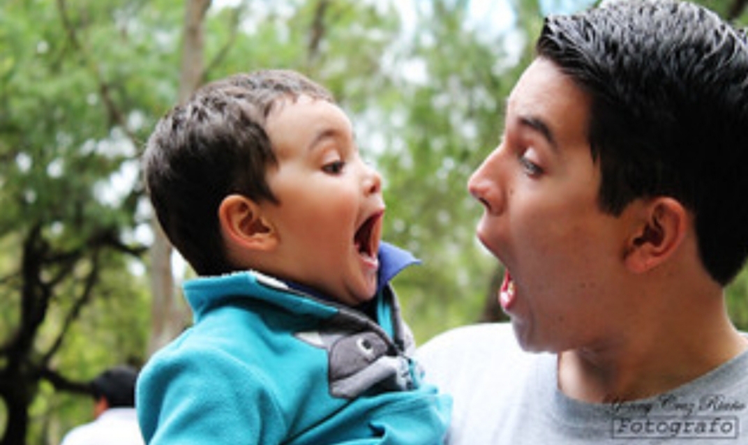 padres mnos estresados con sus hijos